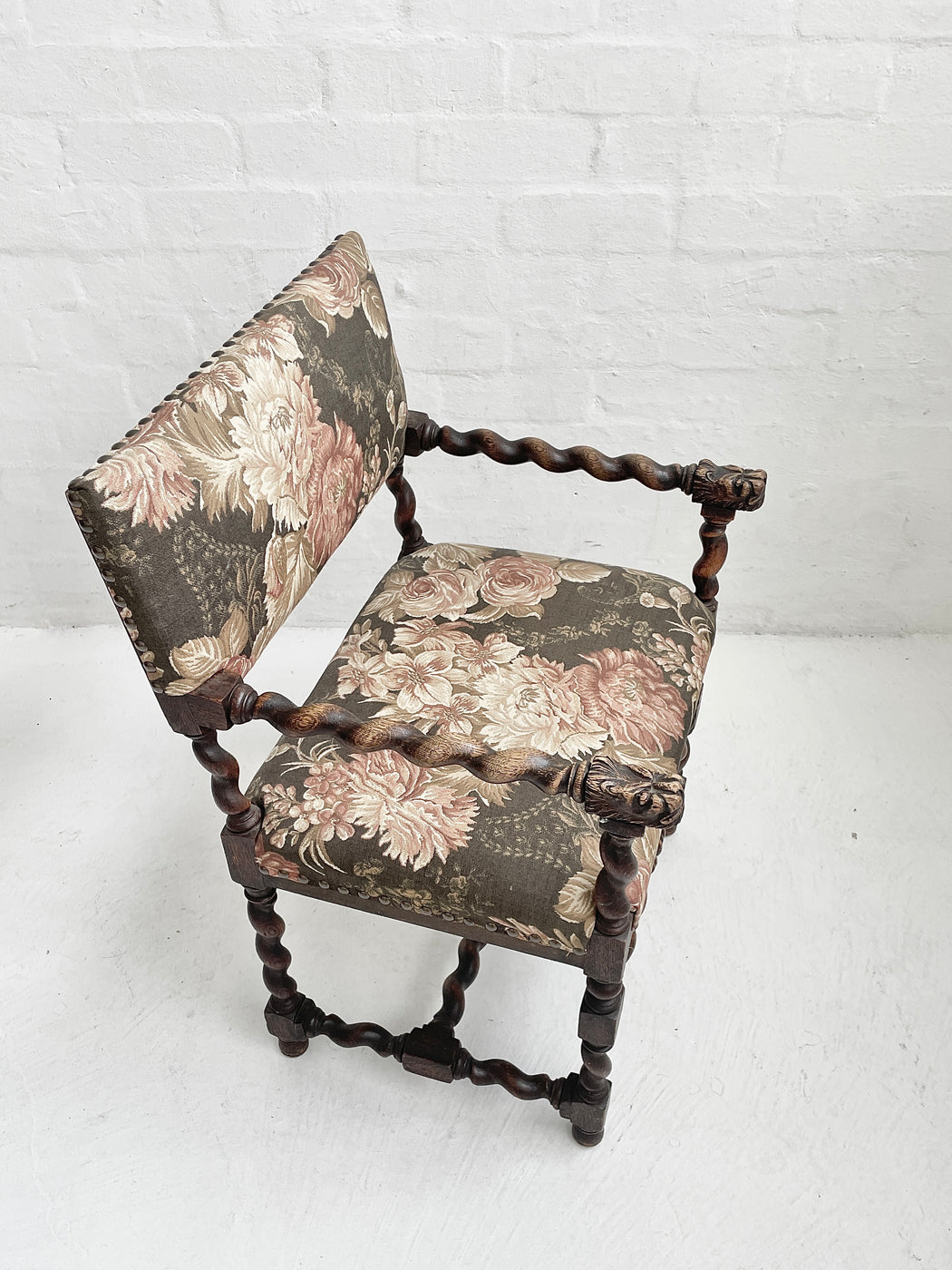 Scandinavian Antique Oak Chair