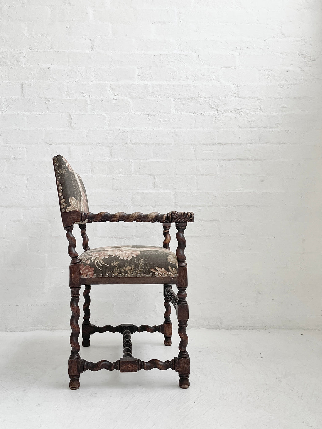 Scandinavian Antique Oak Chair