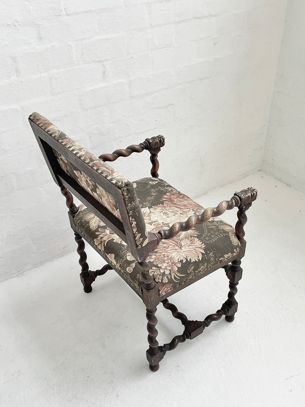 Scandinavian Antique Oak Chair