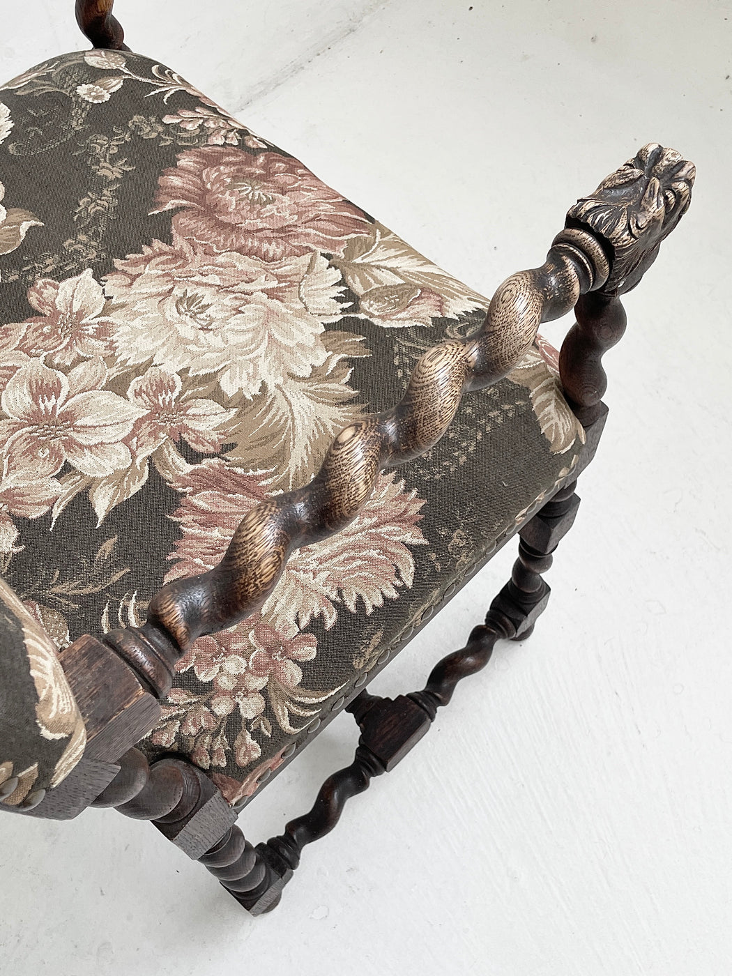 Scandinavian Antique Oak Chair