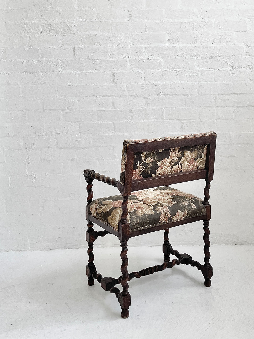 Scandinavian Antique Oak Chair