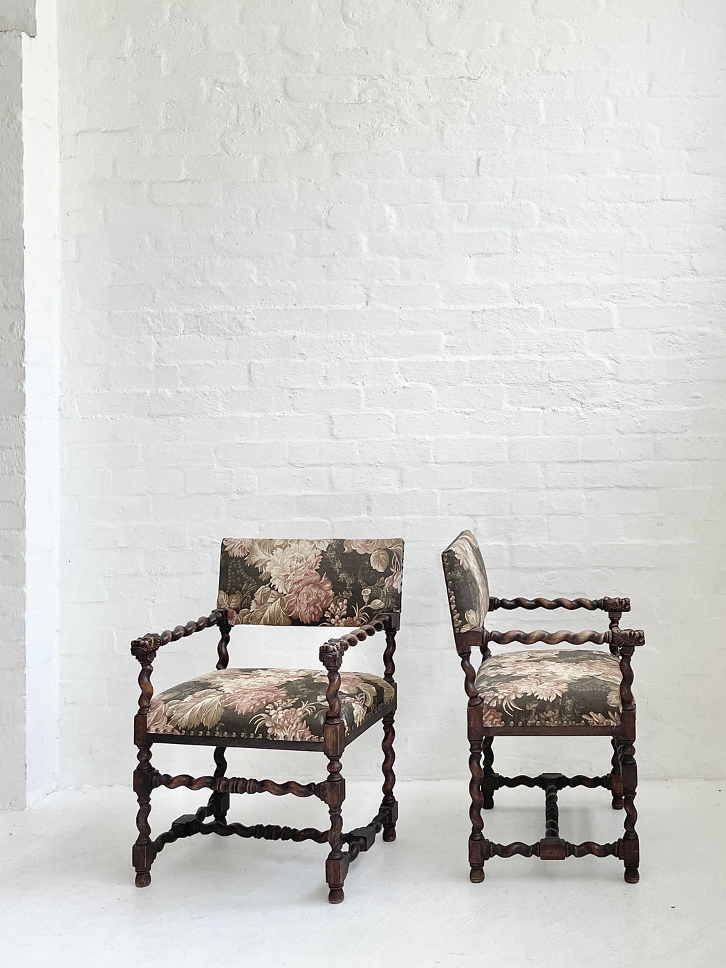 Scandinavian Antique Oak Chair