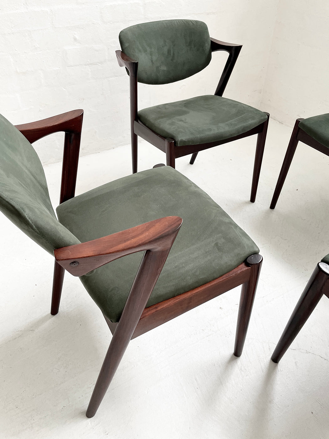 Set of four Kai Kristiansen 'Model #42' Chairs