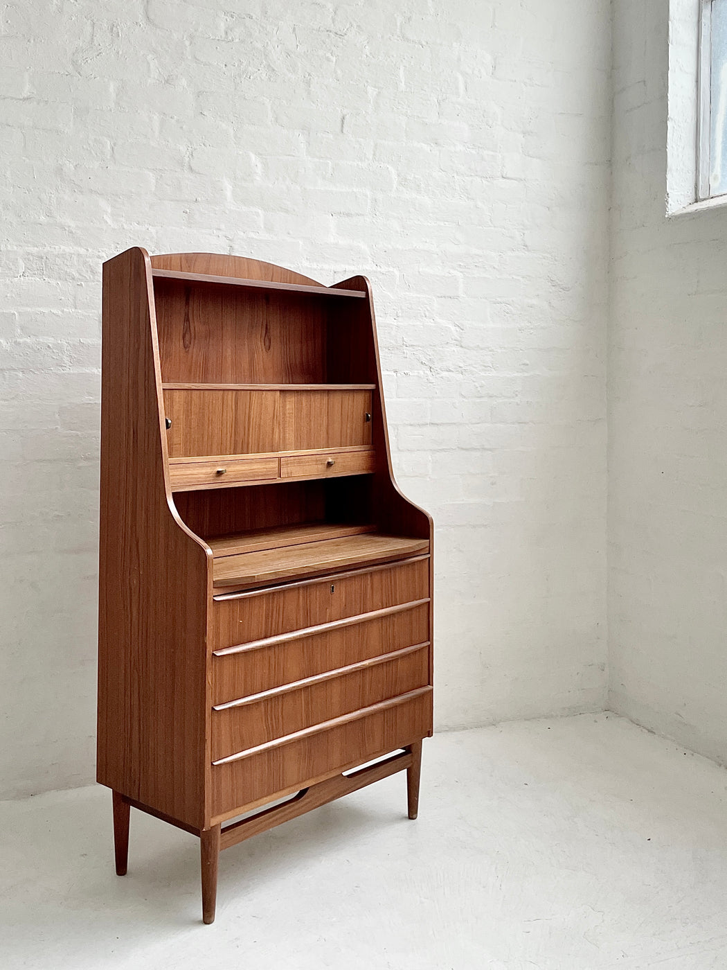 Danish Teak Bureau Secretaire