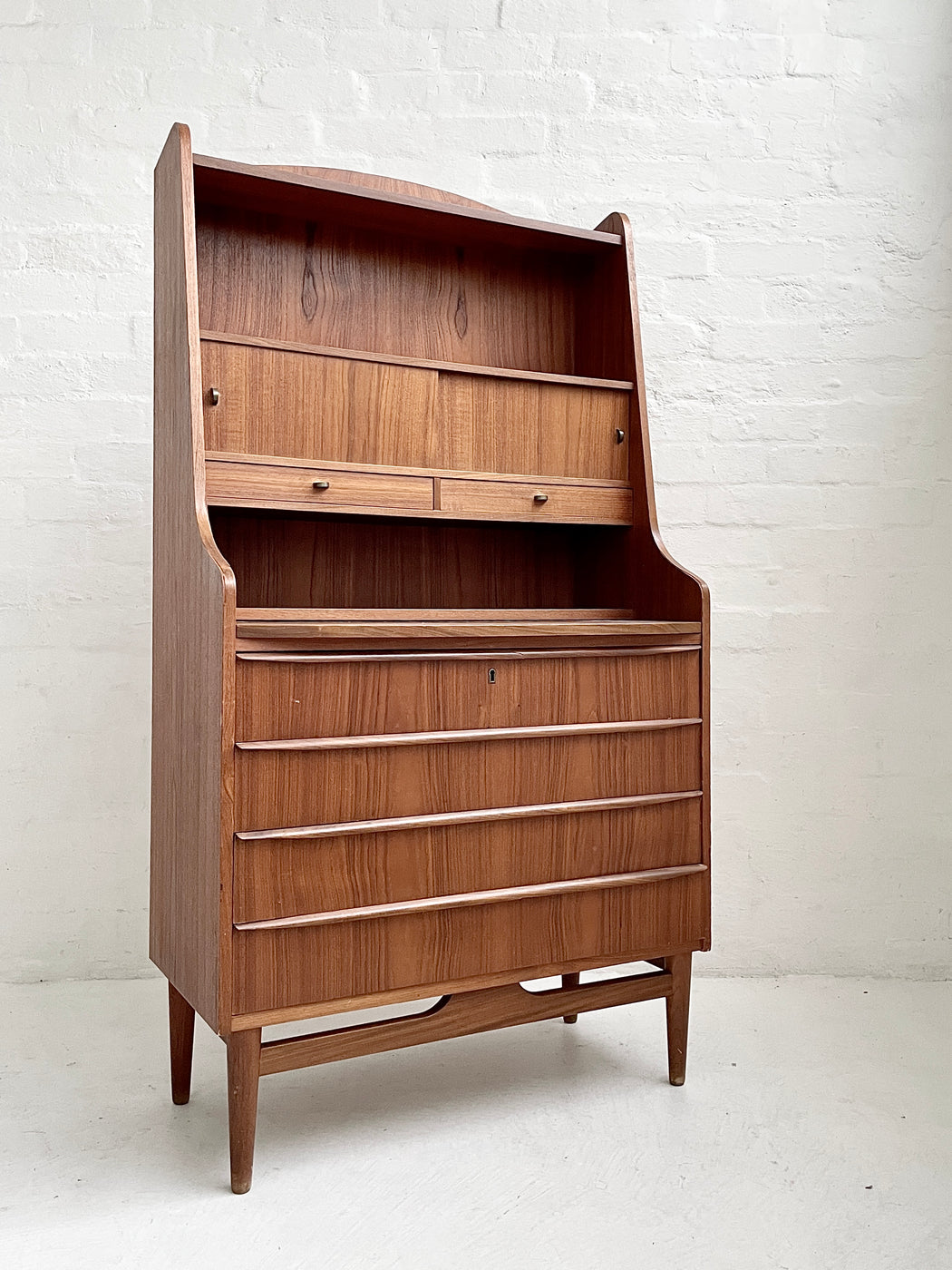 Danish Teak Bureau Secretaire