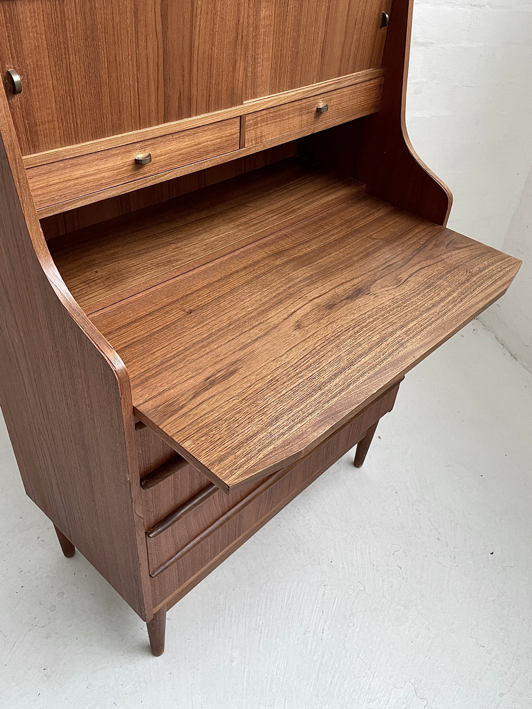 Danish Teak Bureau Secretaire