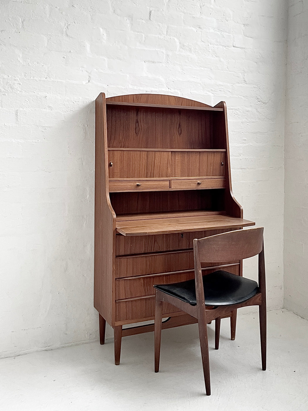 Danish Teak Bureau Secretaire