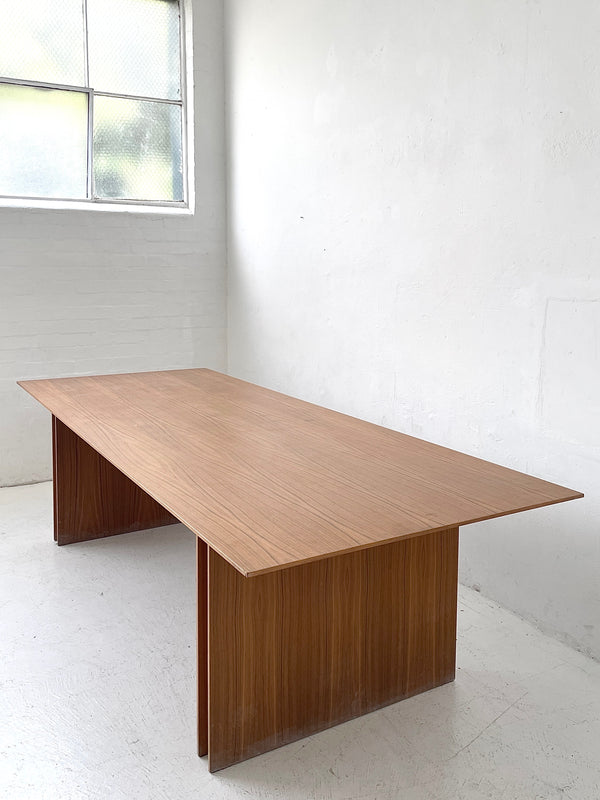 Large Walnut Dining Table