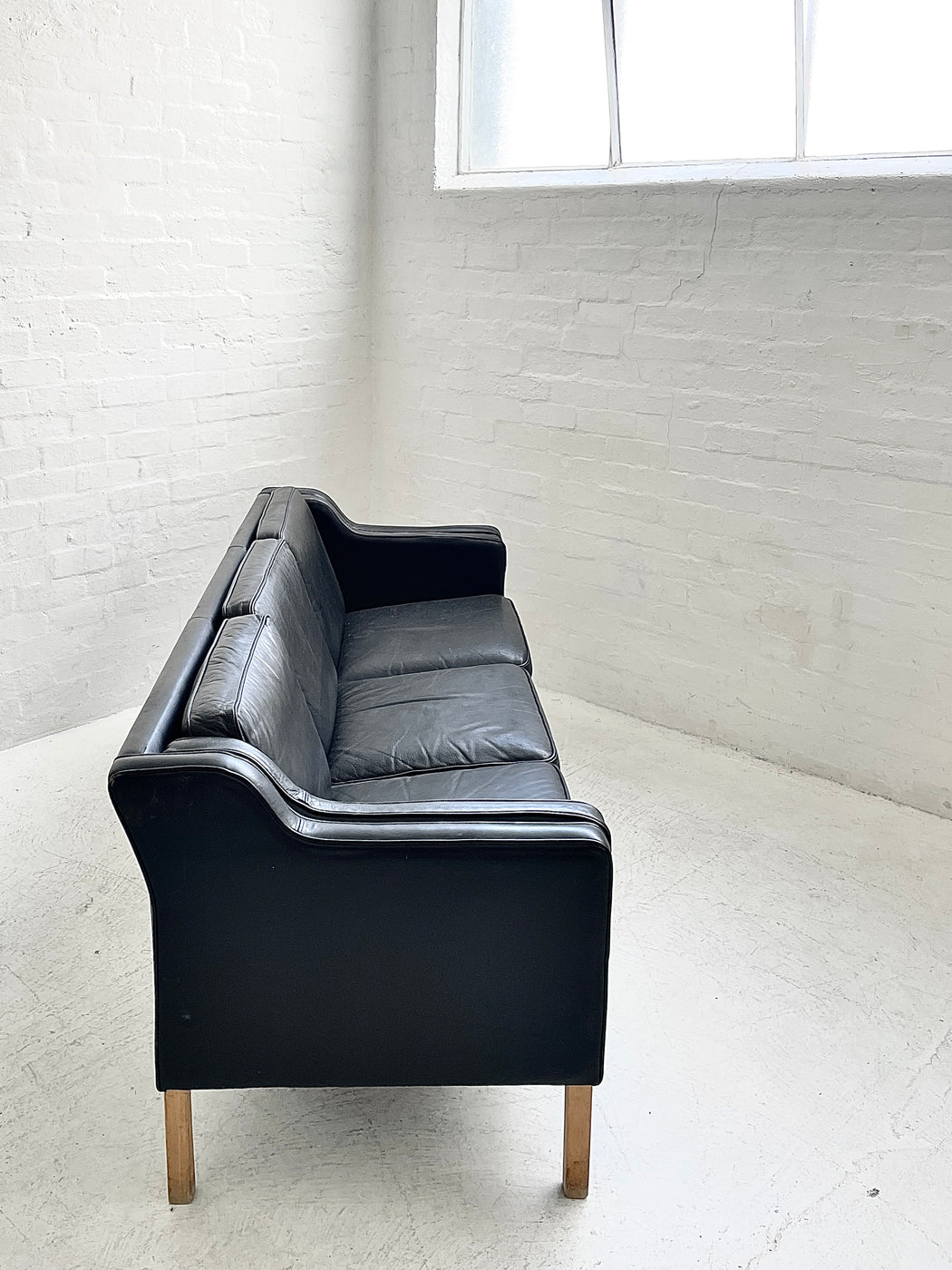 Mogens Hansen Leather Sofa