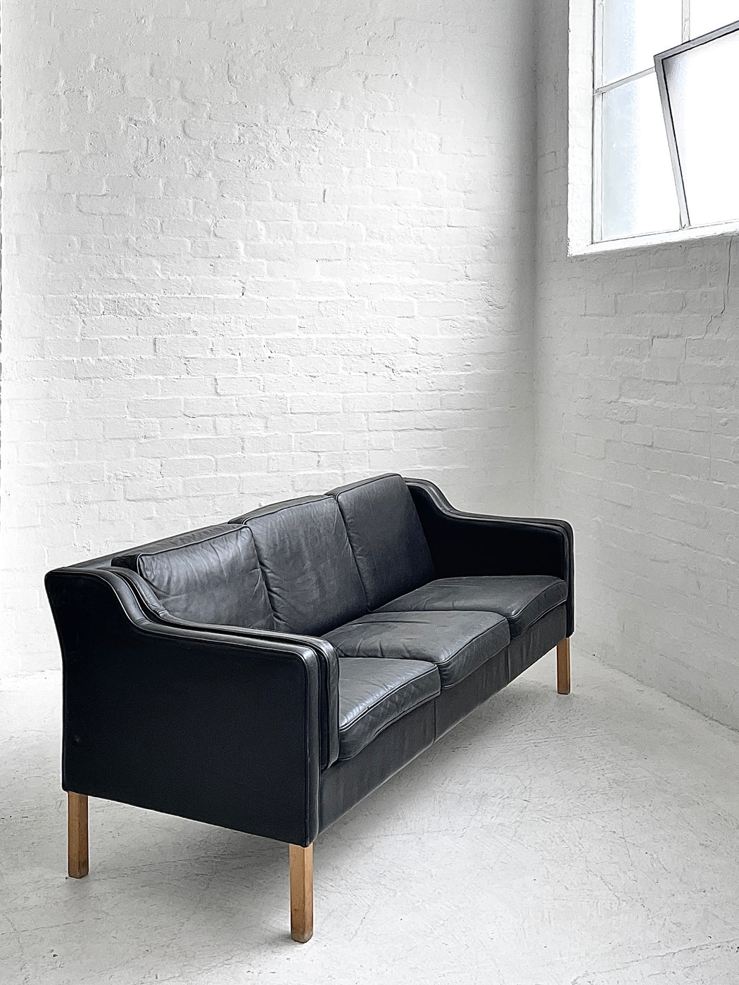 Mogens Hansen Leather Sofa