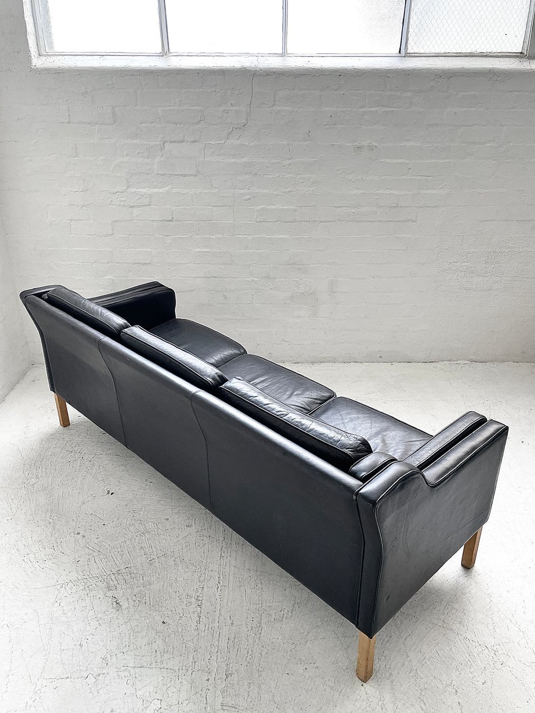 Mogens Hansen Leather Sofa