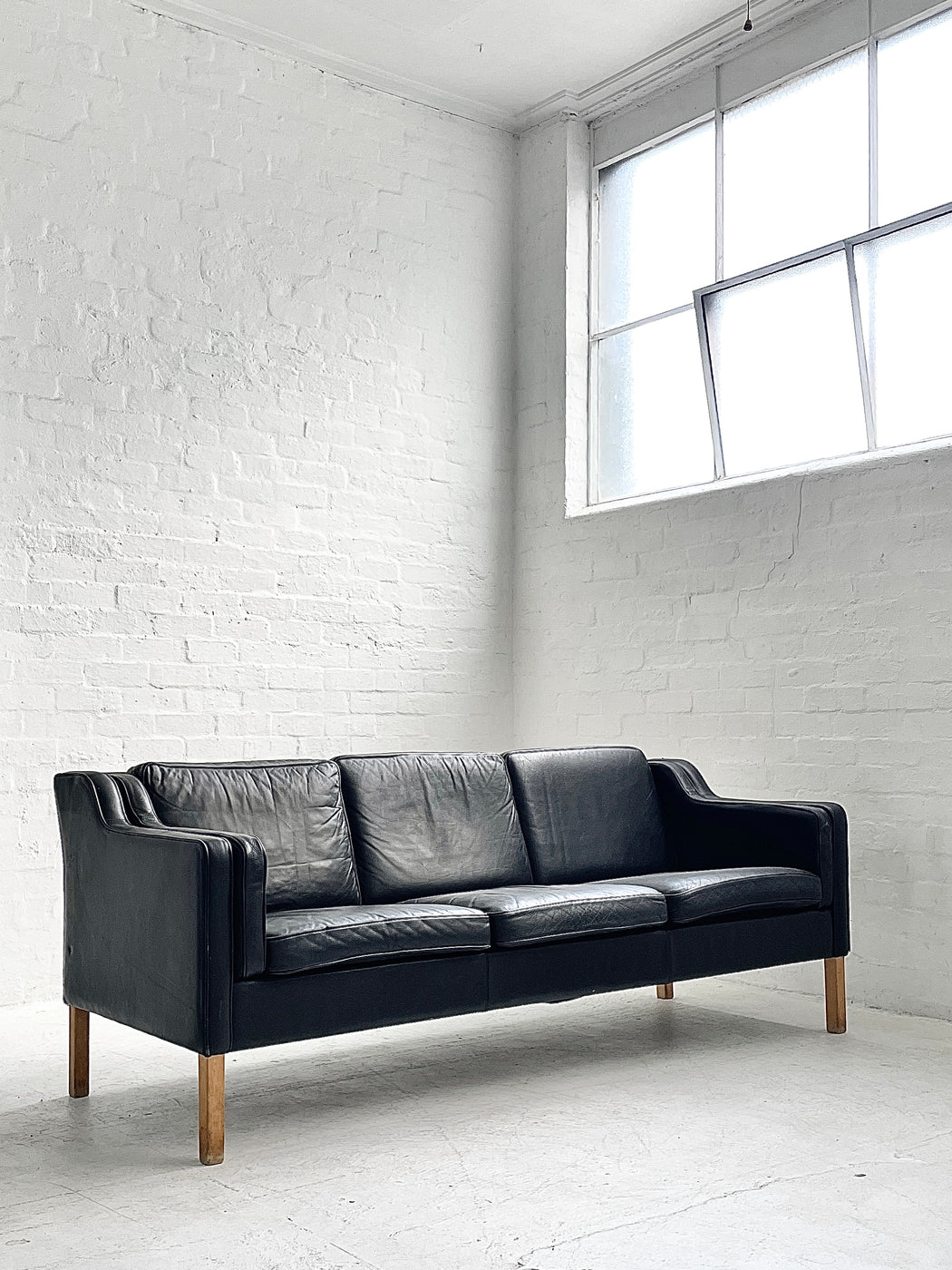 Mogens Hansen Leather Sofa