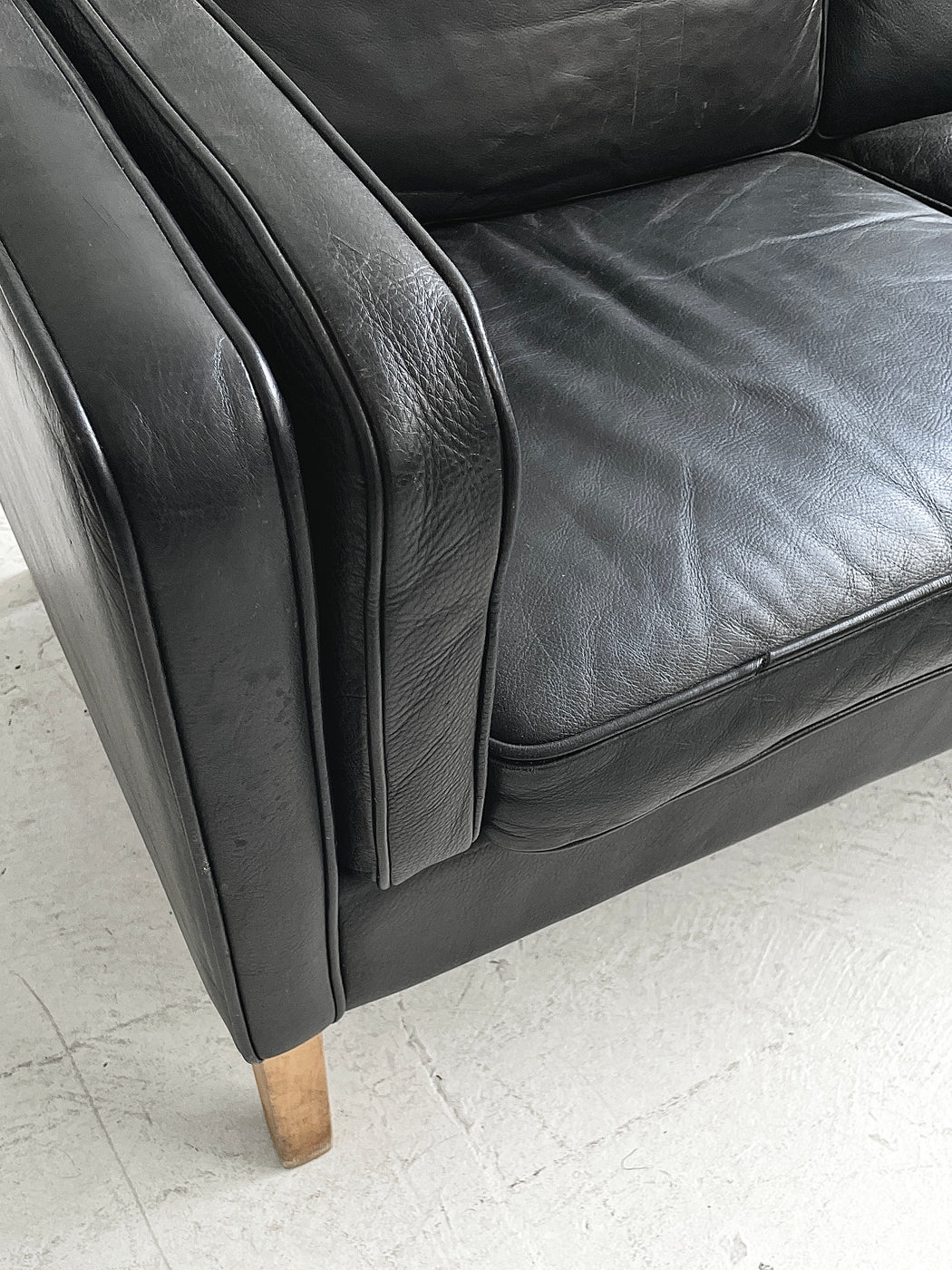 Mogens Hansen Leather Sofa