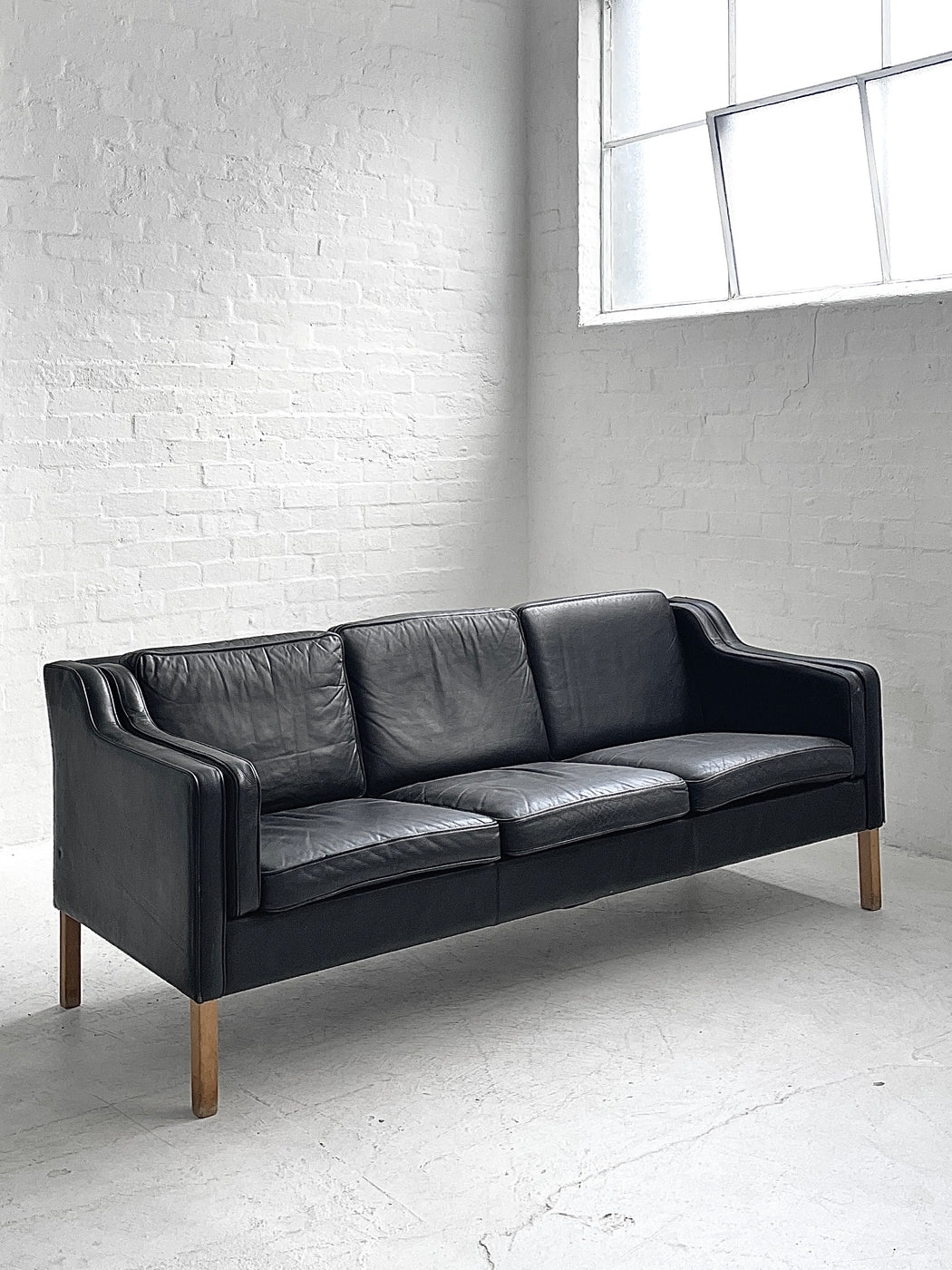 Mogens Hansen Leather Sofa