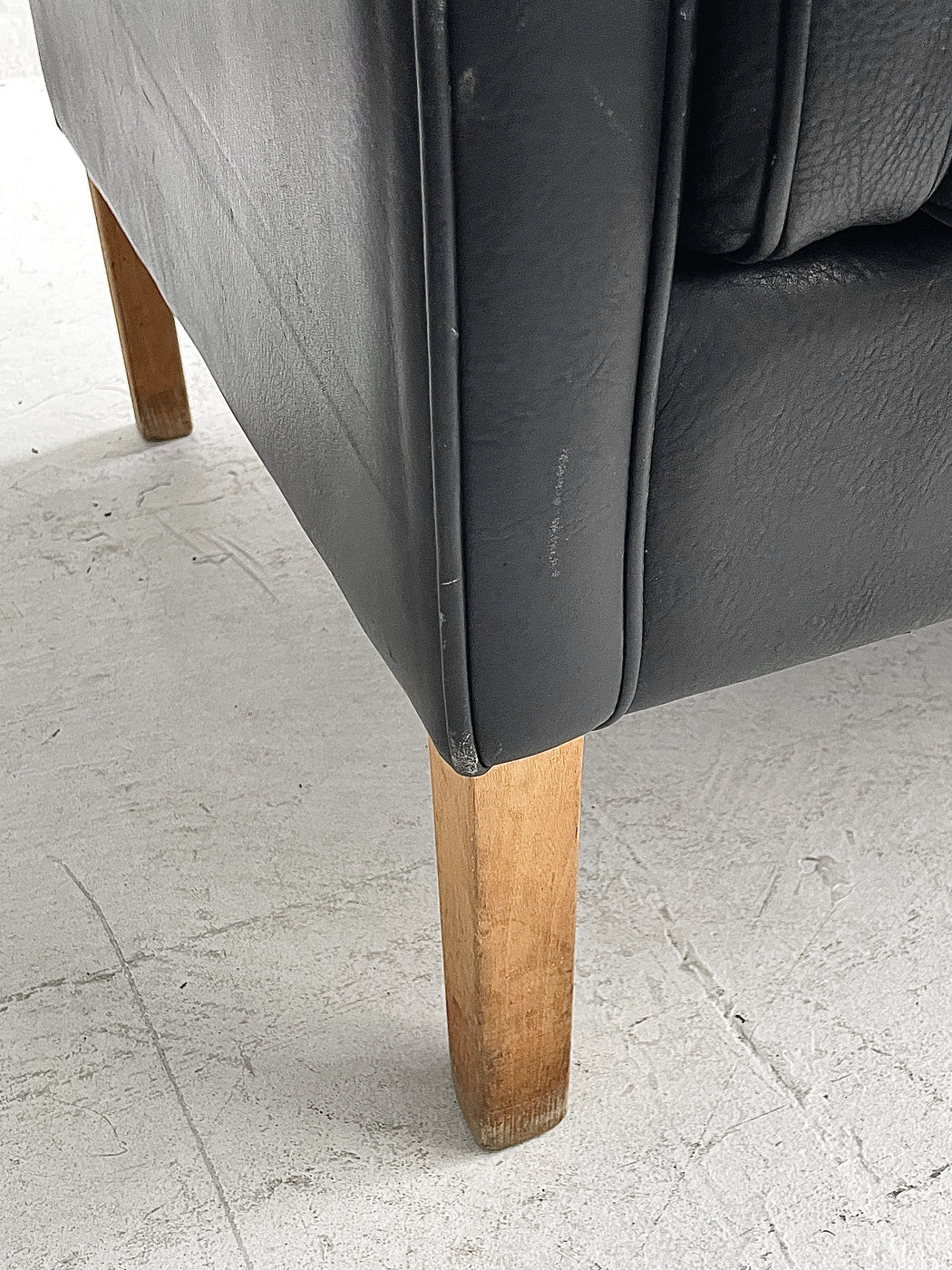 Mogens Hansen Leather Sofa