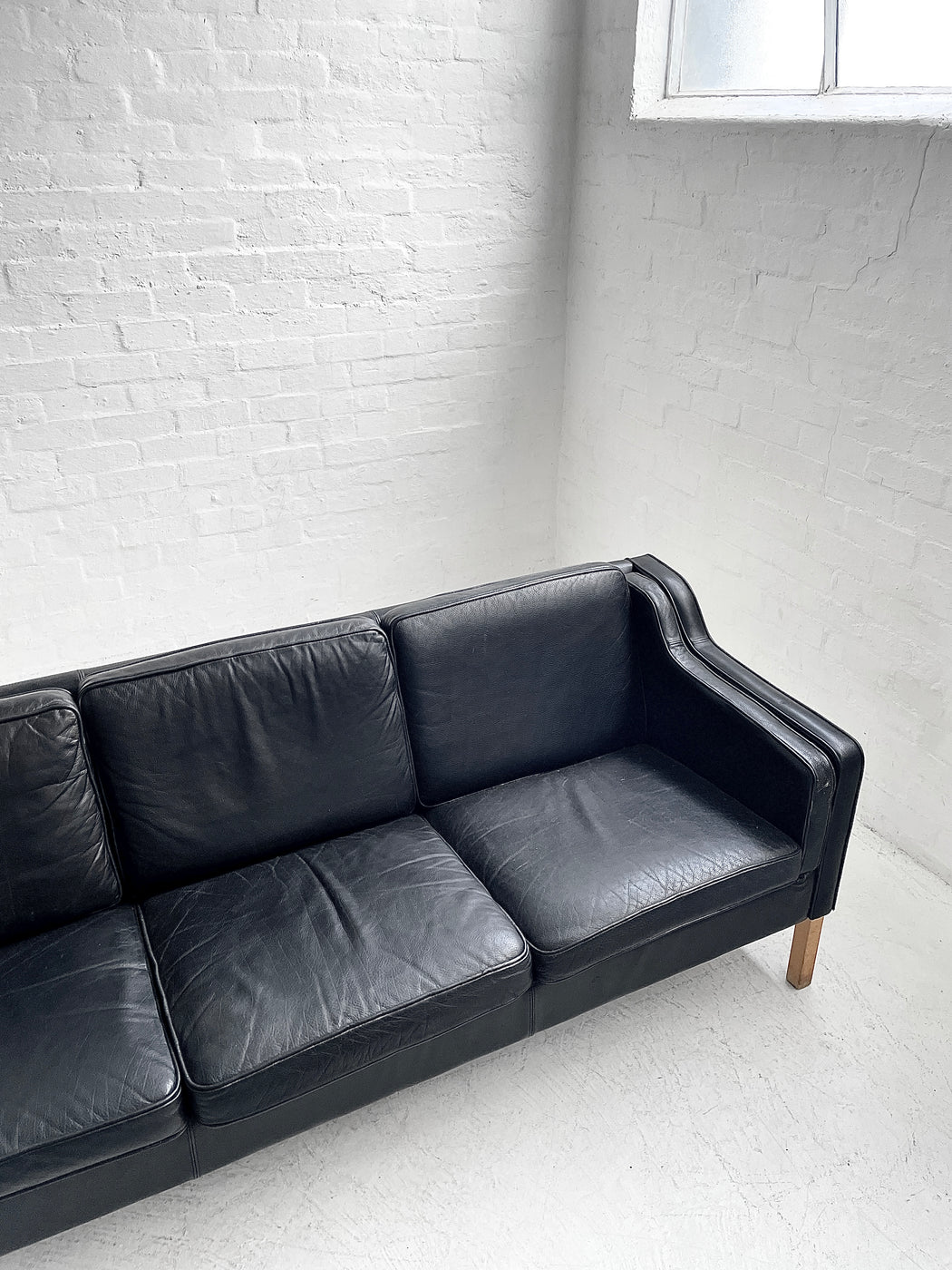 Mogens Hansen Leather Sofa