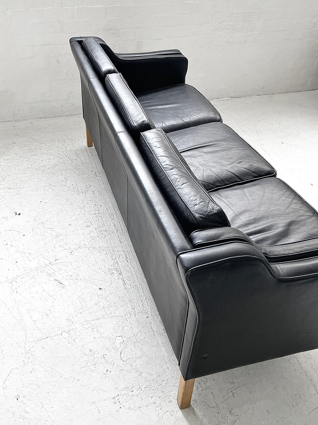 Mogens Hansen Leather Sofa