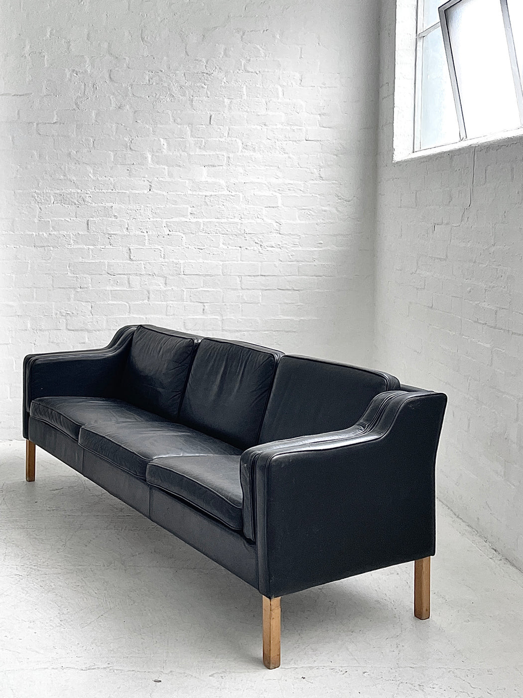 Mogens Hansen Leather Sofa
