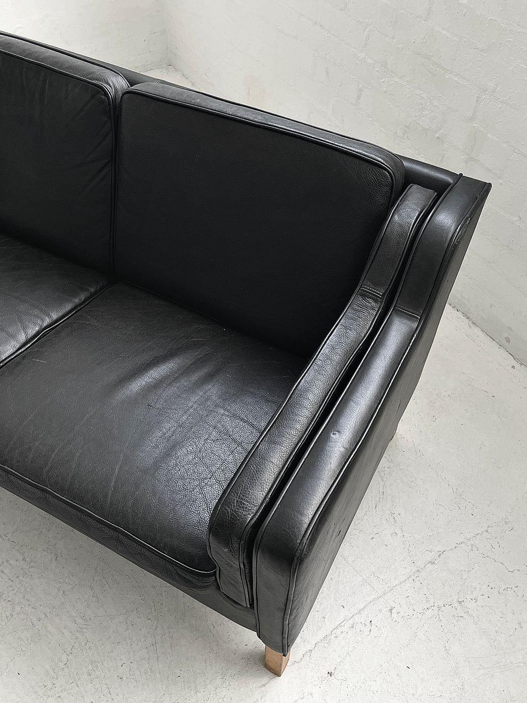 Mogens Hansen Leather Sofa