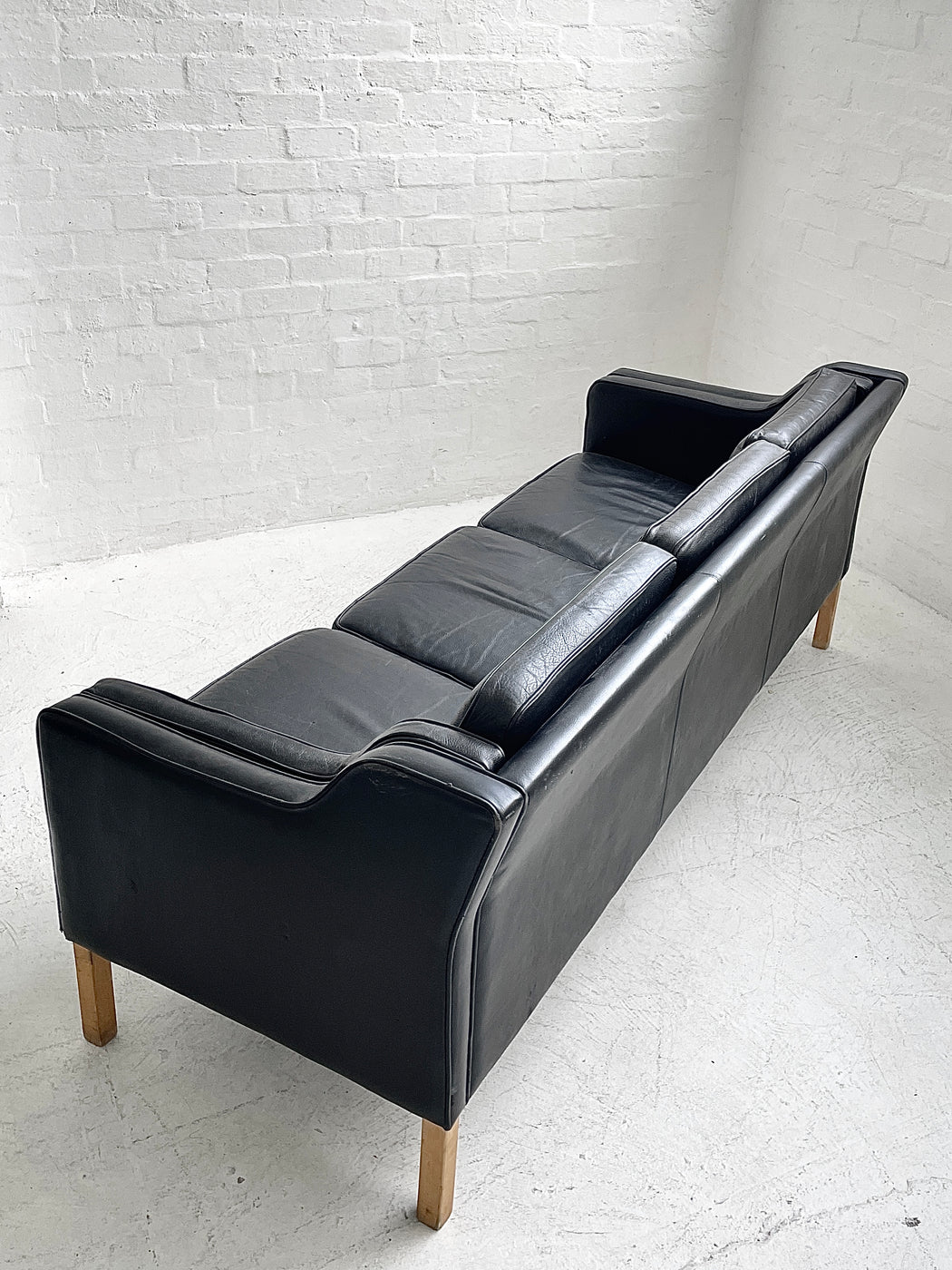 Mogens Hansen Leather Sofa