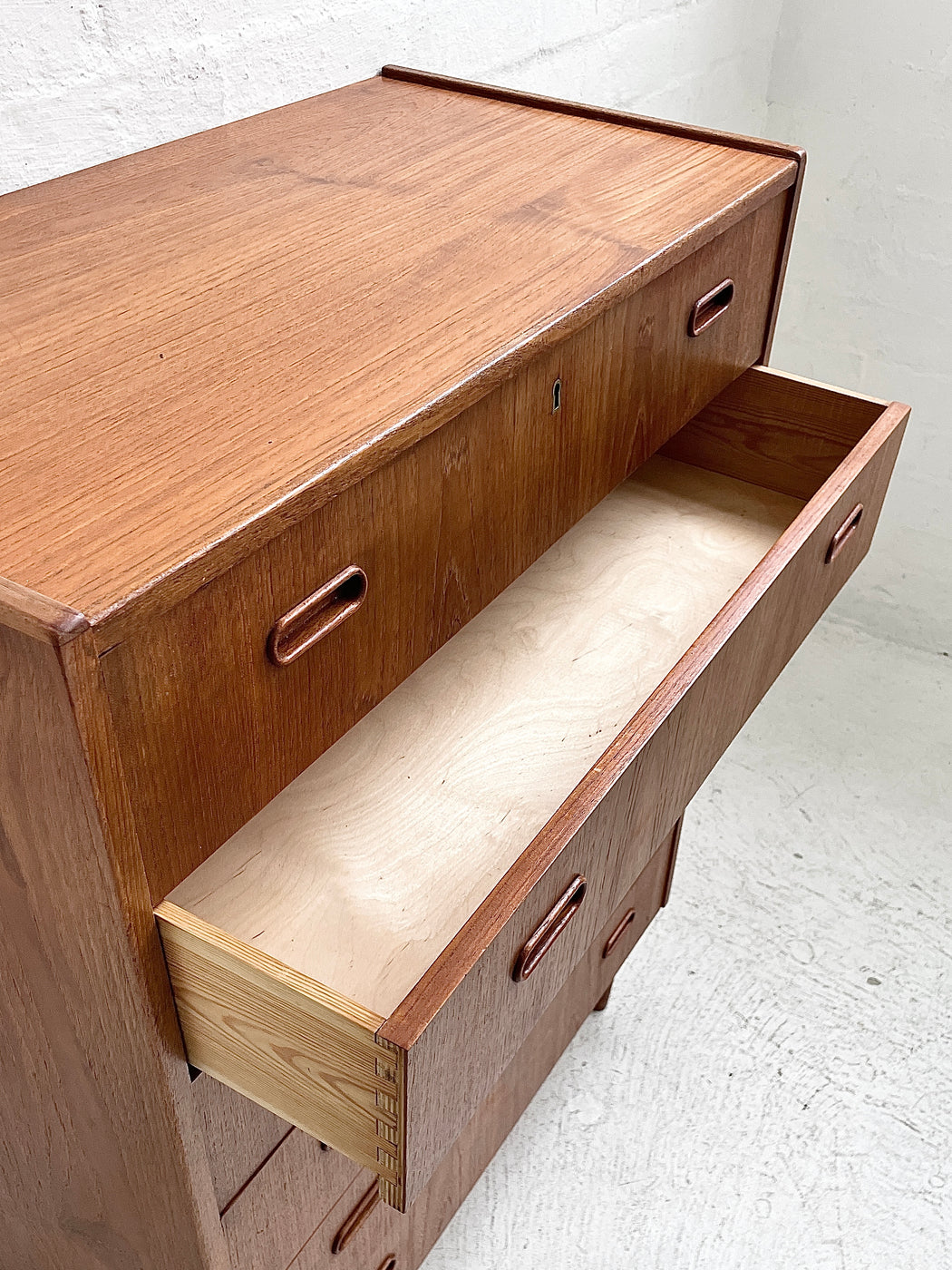 Danish Teak Chest of Drawers