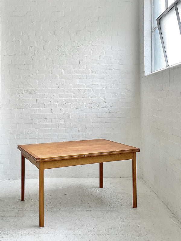 Danish Oak Extension Dining Table