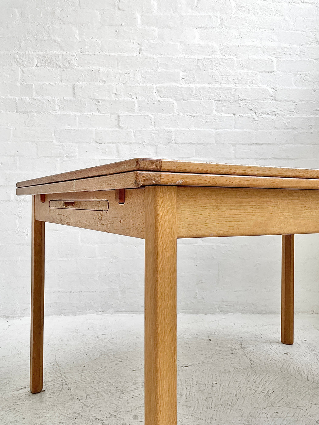 Danish Oak Extension Dining Table