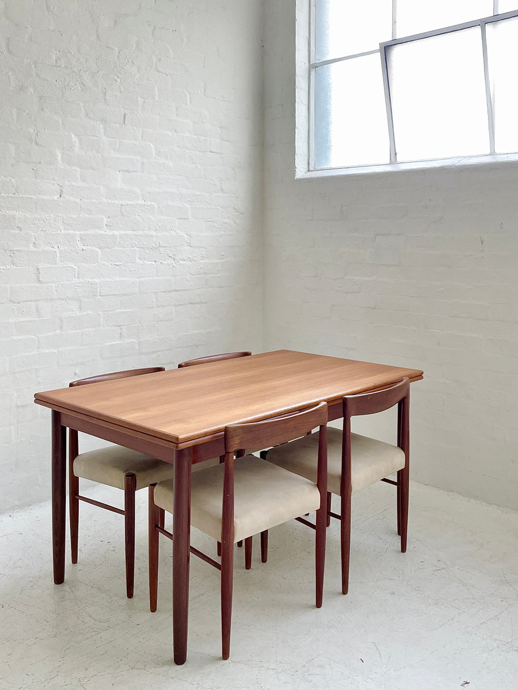 Danish Teak Extension Dining Table