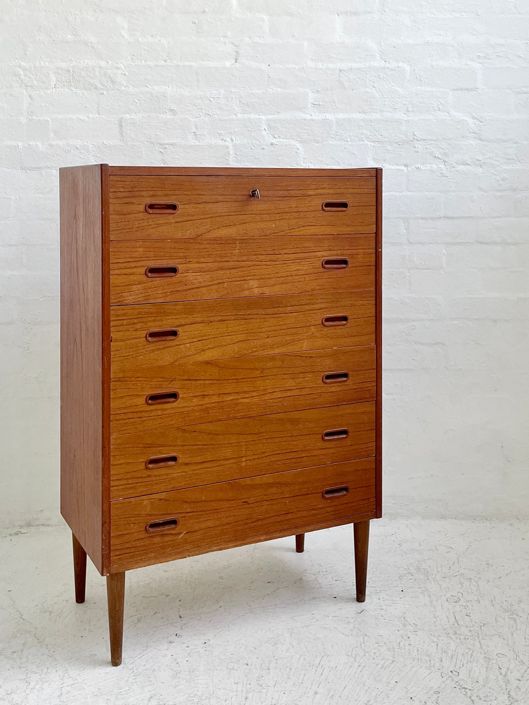 Danish Teak Chest of Drawers