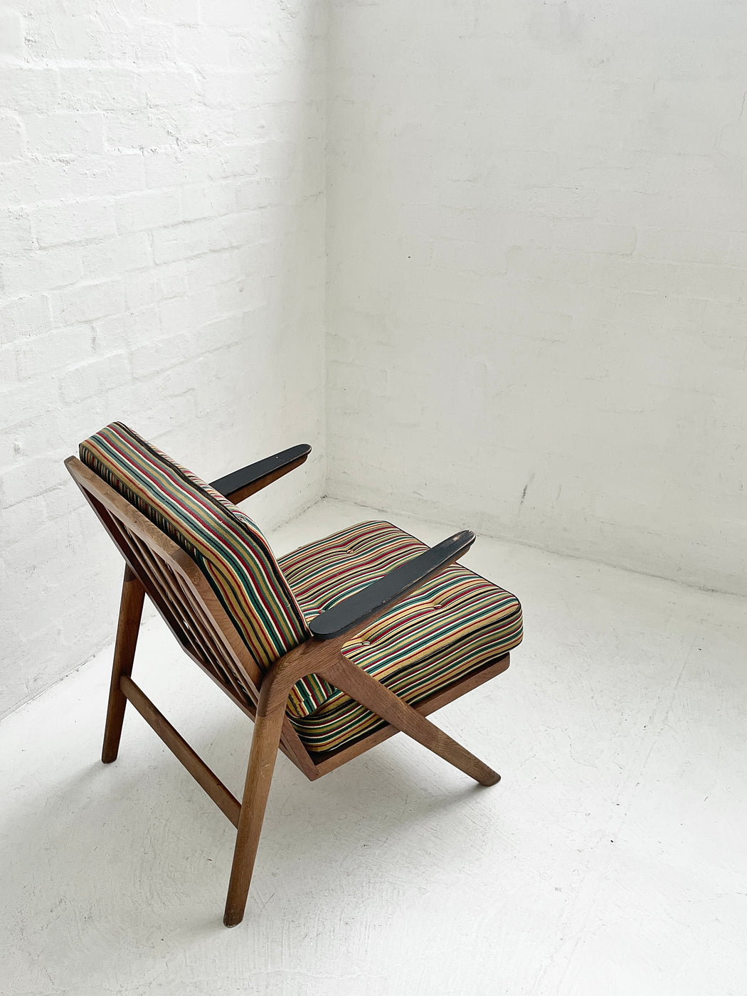 Danish 1950s Oak Easy Chair
