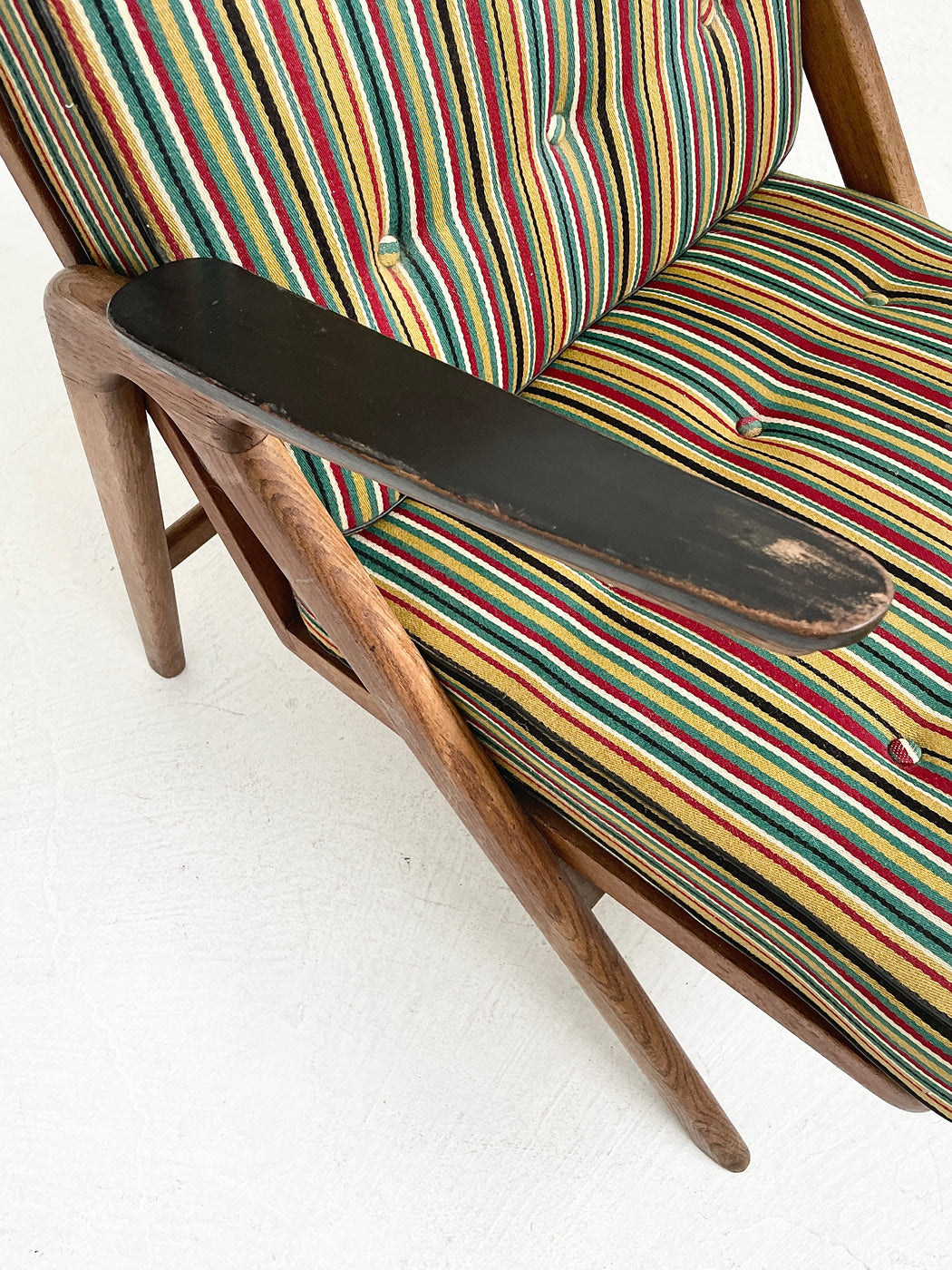 Danish 1950s Oak Easy Chair