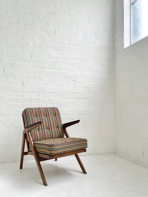 Danish 1950s Oak Easy Chair