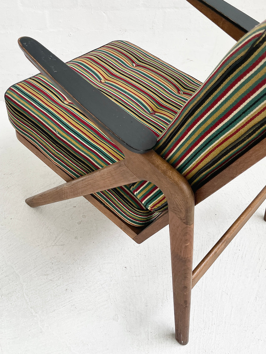 Danish 1950s Oak Easy Chair