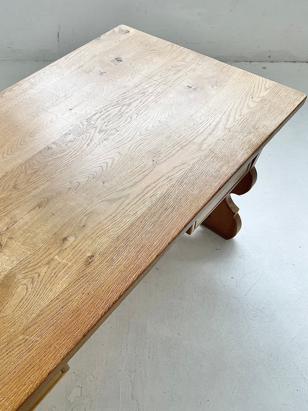 Antique European Oak Desk