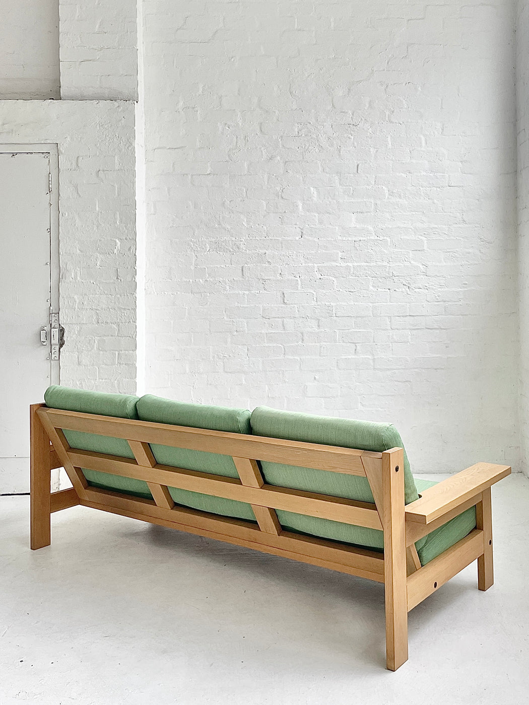 Danish Oak 'Plank' Sofa