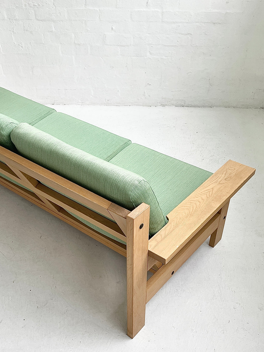 Danish Oak 'Plank' Sofa