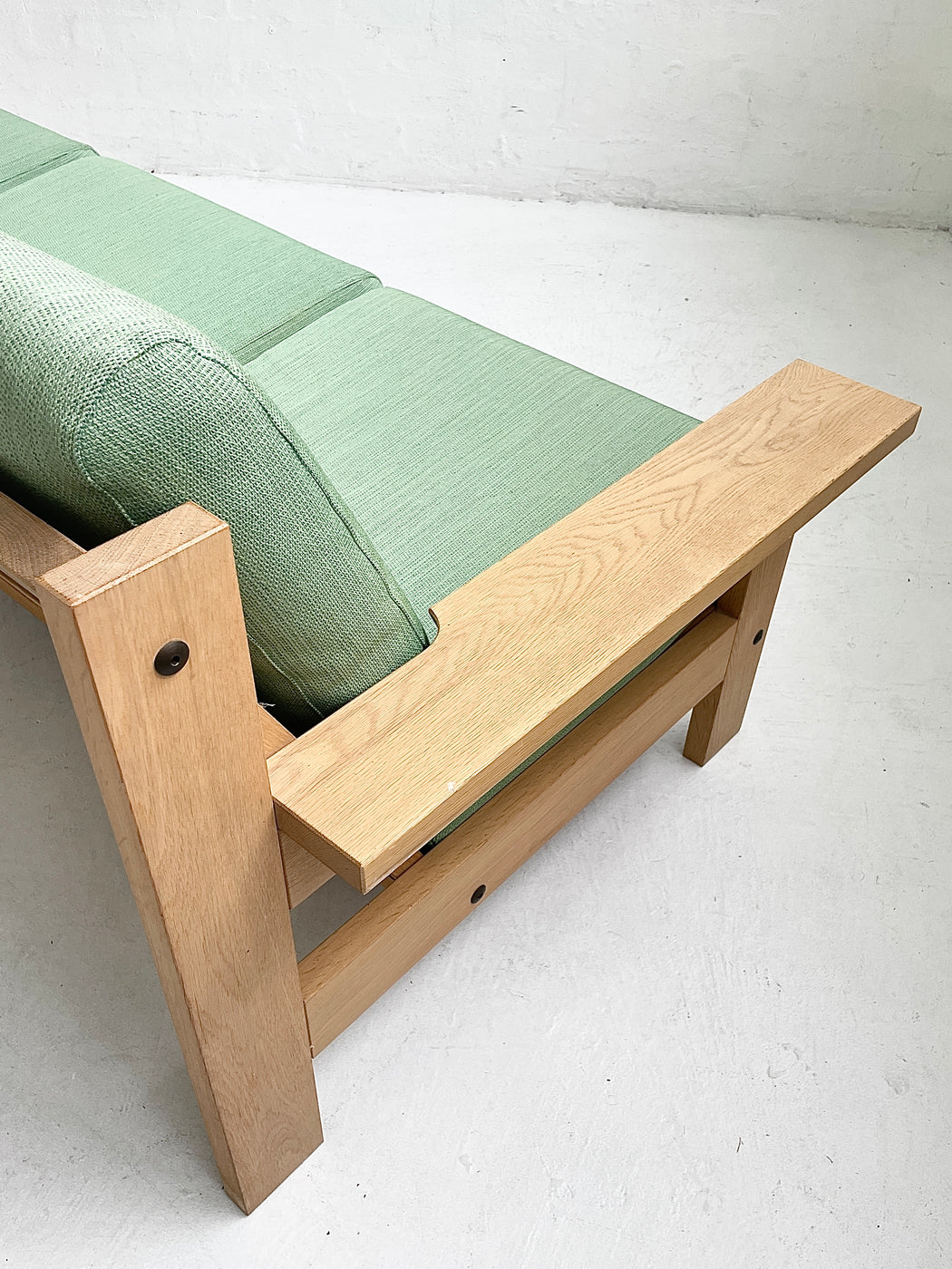Danish Oak 'Plank' Sofa