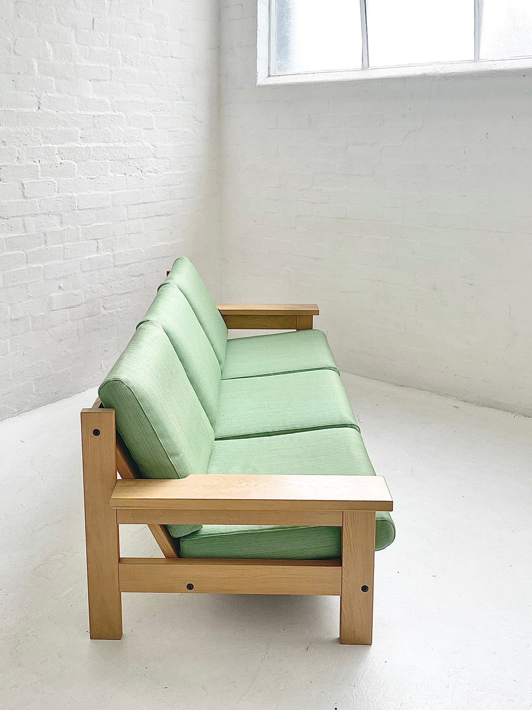 Danish Oak 'Plank' Sofa