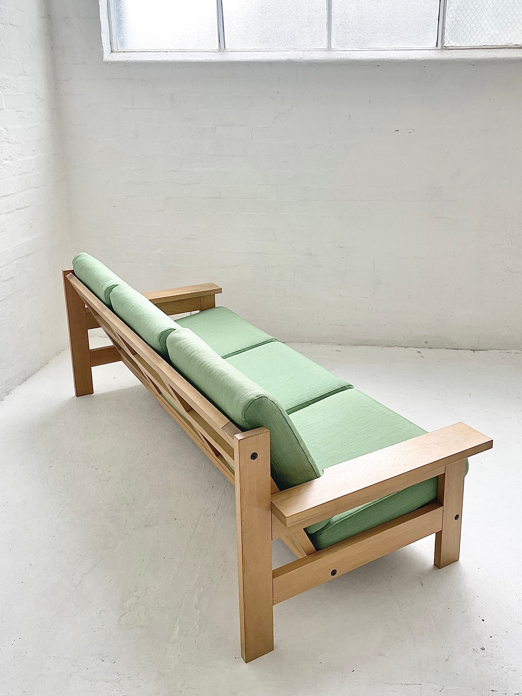 Danish Oak 'Plank' Sofa