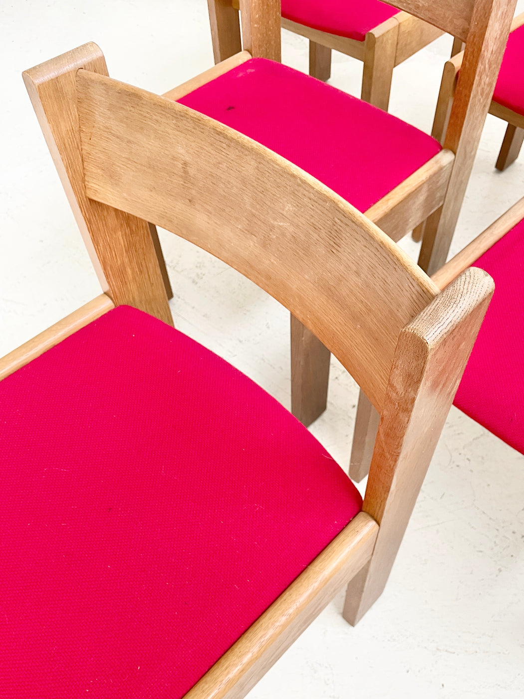 Set of Danish Oak Dining Chairs