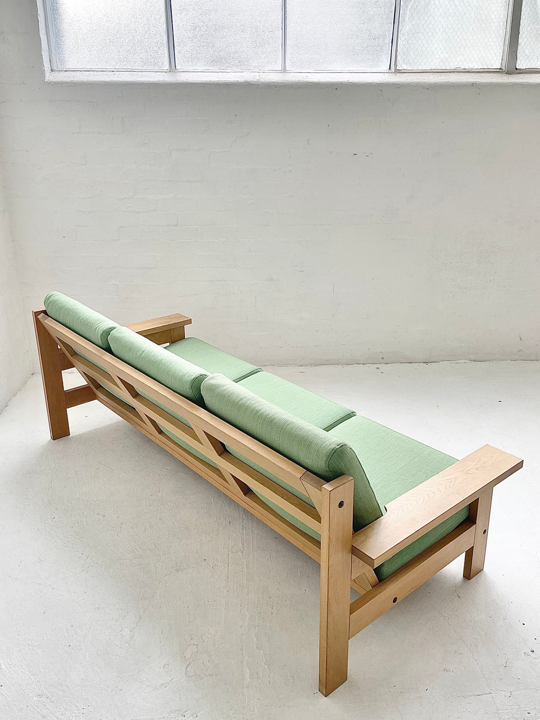 Danish Oak 'Plank' Sofa