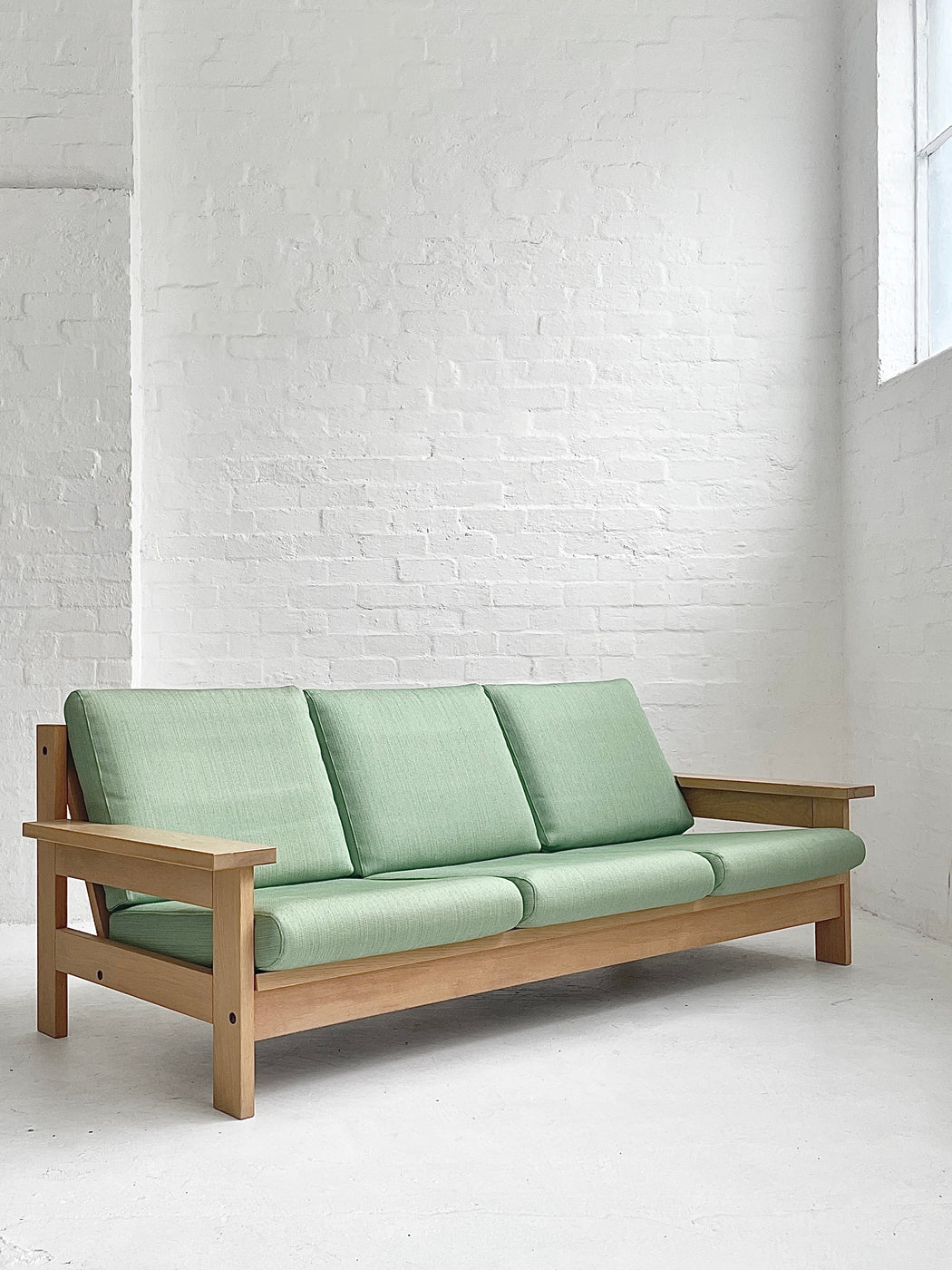 Danish Oak 'Plank' Sofa
