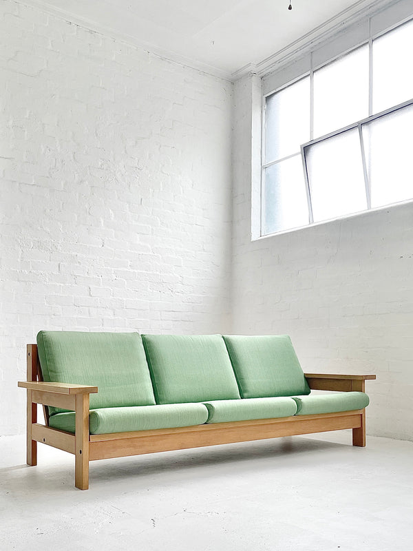 Danish Oak 'Plank' Sofa