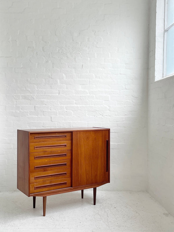 Danish Teak Cupboard / Chest of Drawers