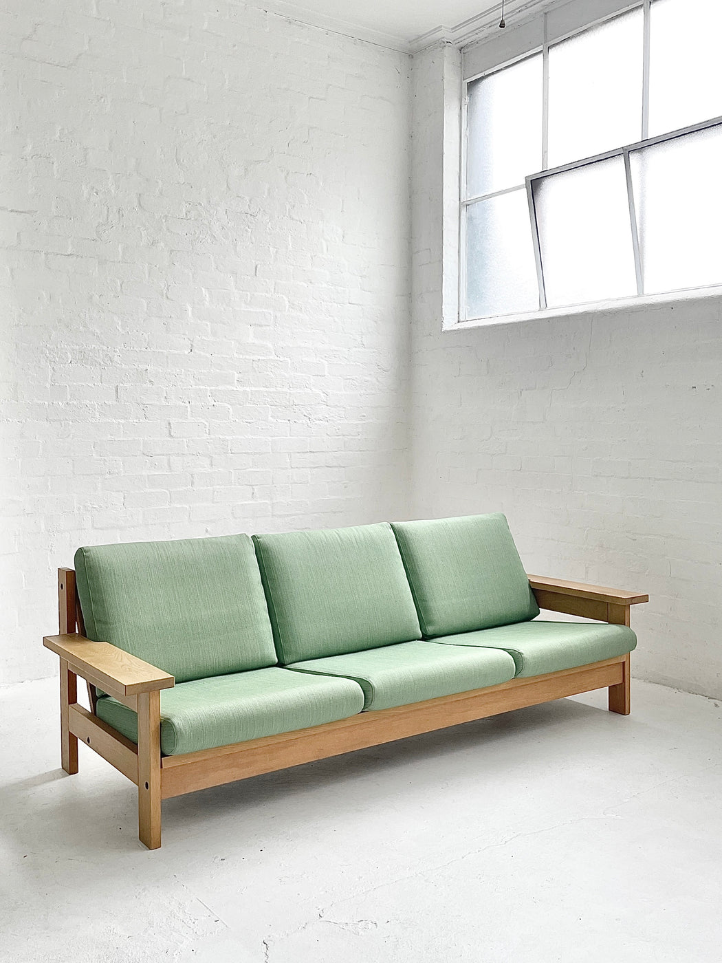Danish Oak 'Plank' Sofa