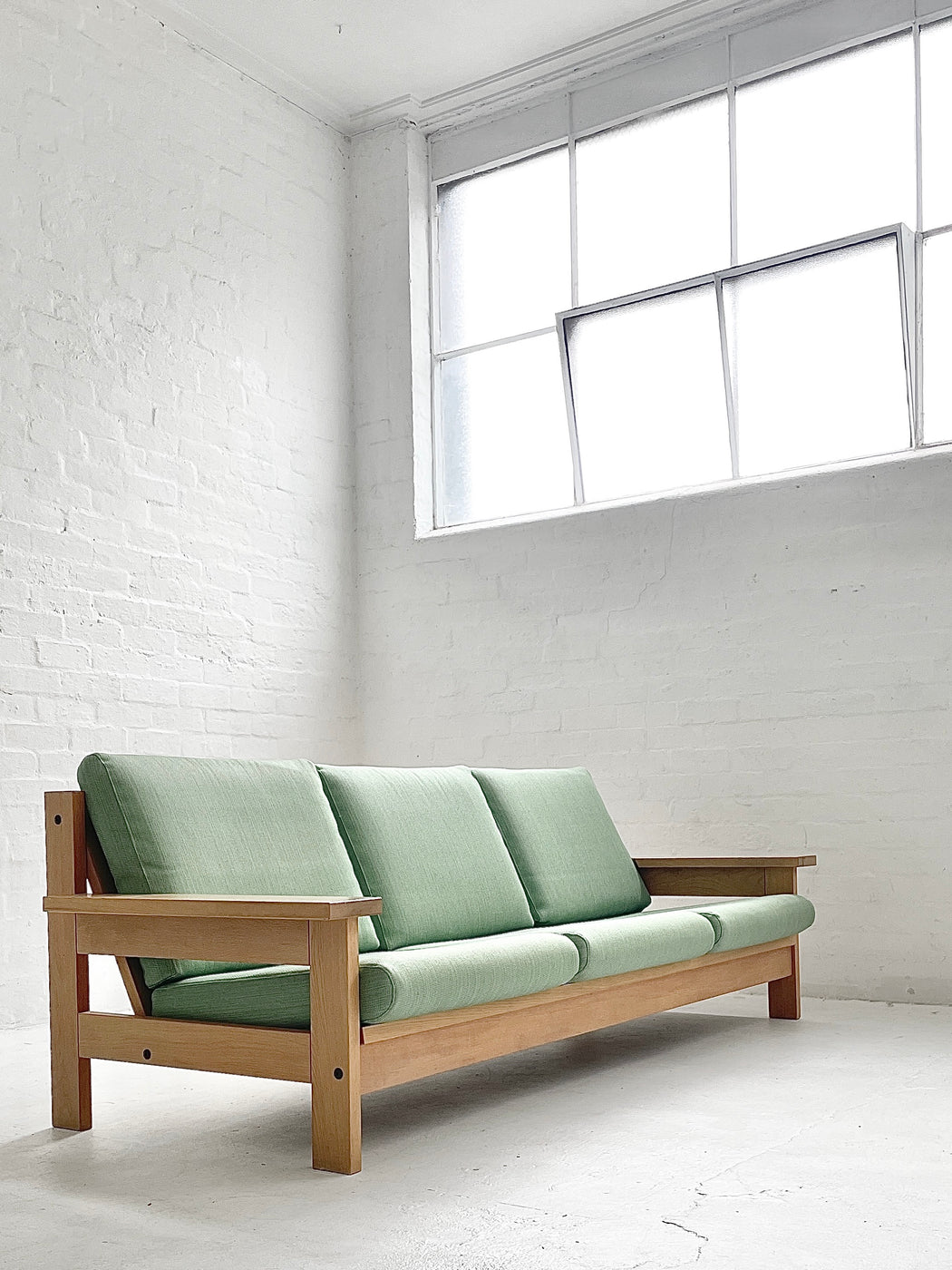 Danish Oak 'Plank' Sofa