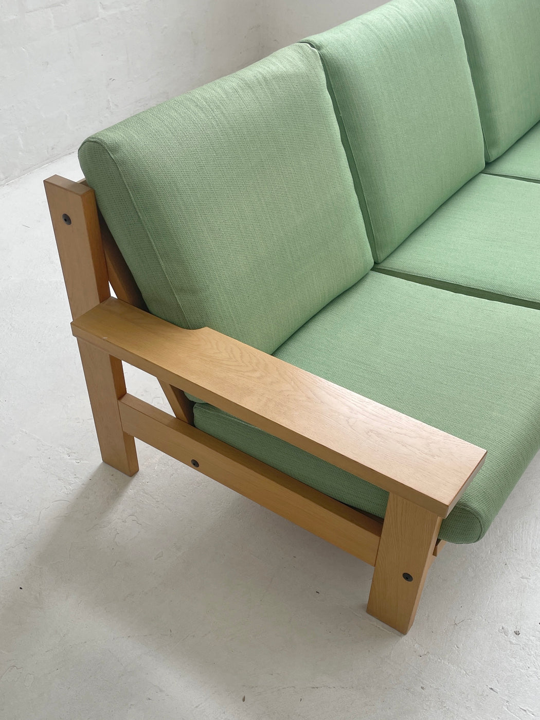 Danish Oak 'Plank' Sofa