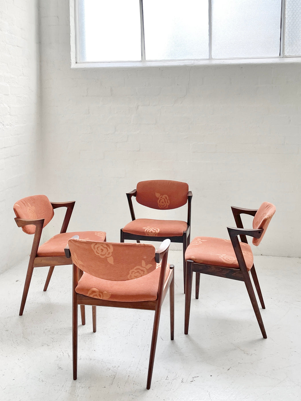 Kai Kristiansen 'Model #42' Rosewood Chairs
