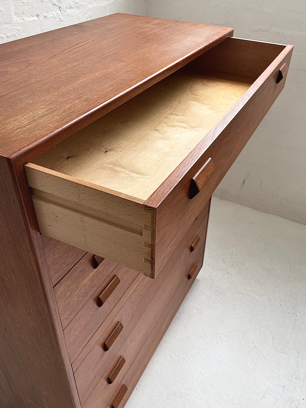 Børge Mogensen Teak Tallboy Chest of Drawers
