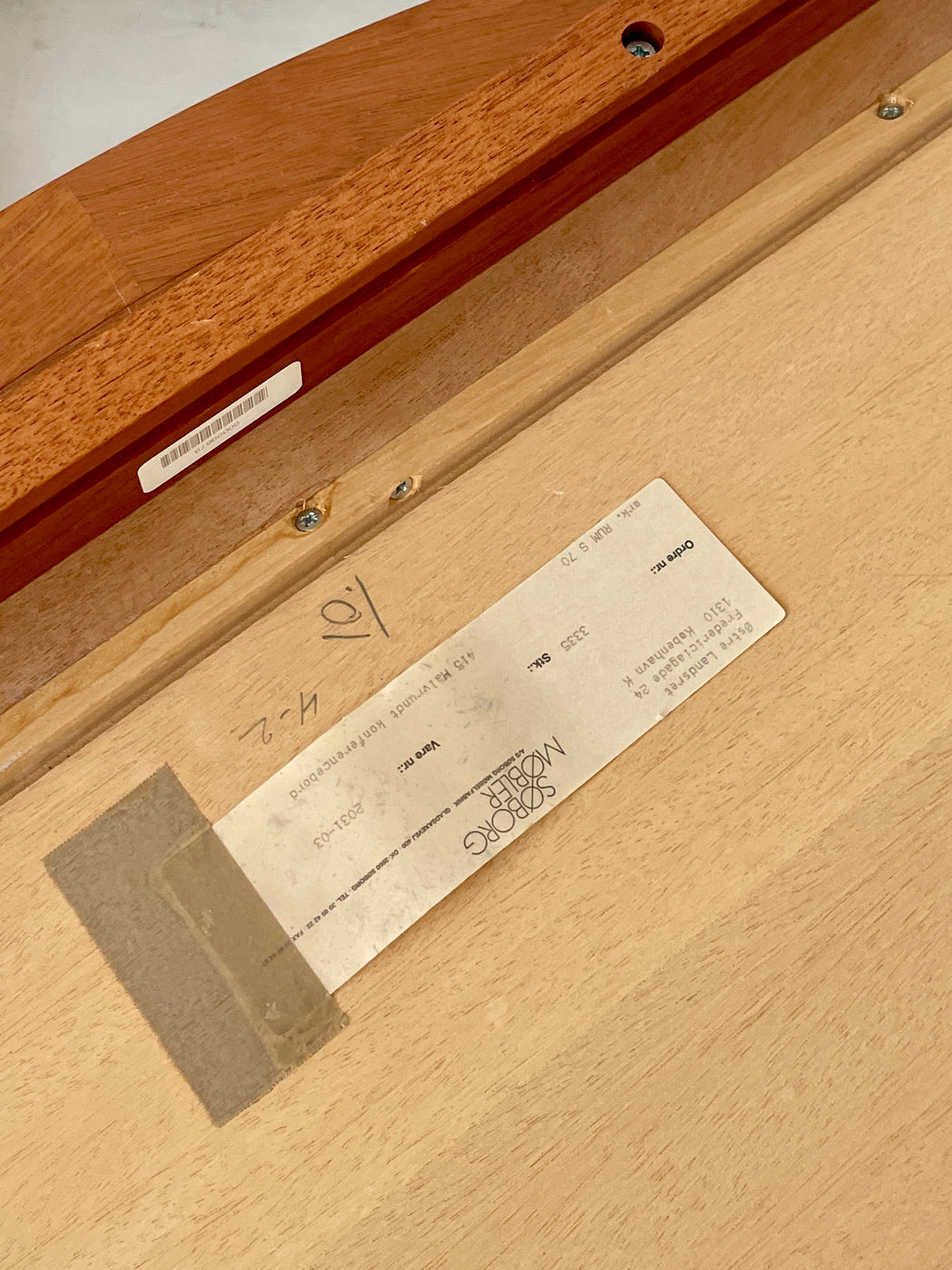 Christian Hvidt Mahogany Table